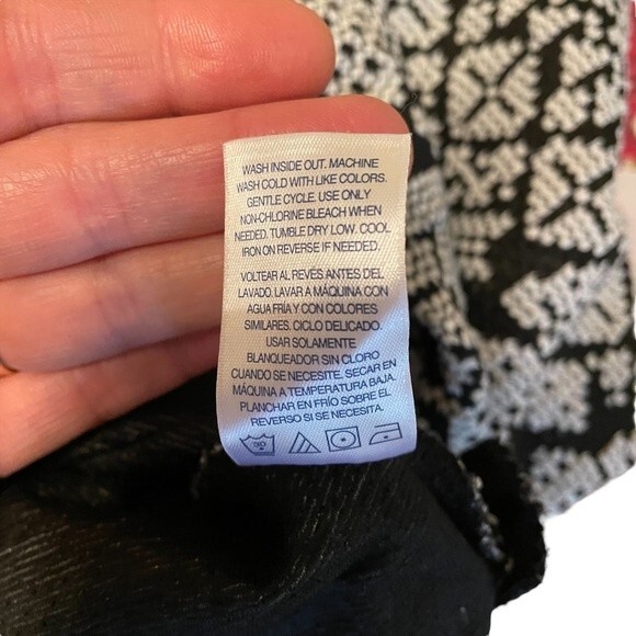 IZOD Turtleneck cowl sweater sweatshirt shacket - Picture 8 of 10